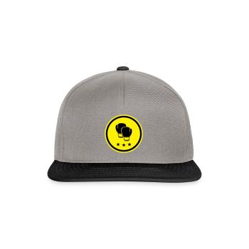 Boxe - Casquette snapback - gris graphite/noir - Devant
