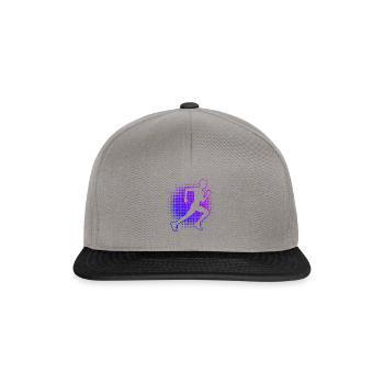 Cross Country Running Laufen Jogging Joggen - Snapback Cap - graphite/black - Front