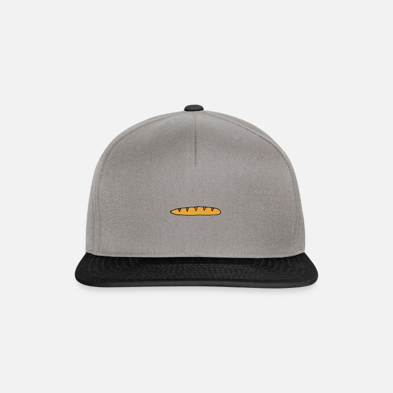 baguette - Snapback Cap - graphite/black