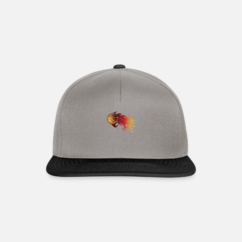 fireball - Snapback Cap - graphite/black