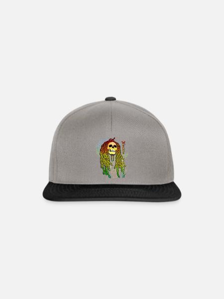 Toter Marley - Snapback Cap - Graphit/Schwarz