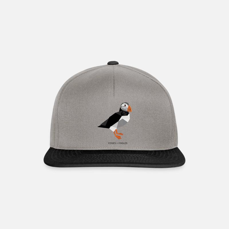 Puffin - Casquette snapback - gris graphite/noir