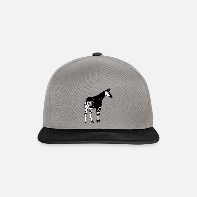 Okapi - Snapback Cap - Graphit/Schwarz