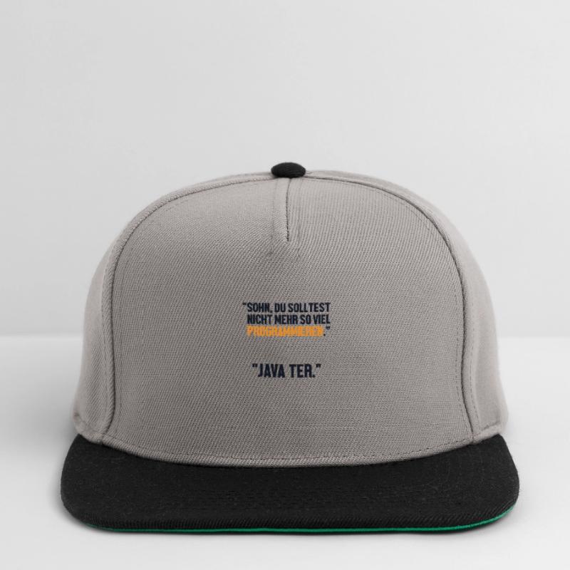 Sohn Programmieren Ja Vater Developer Coder Snapback Cap