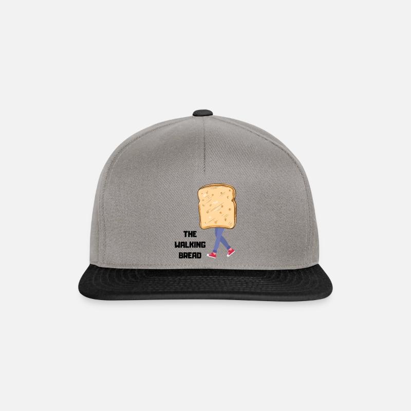 Walking Bread - Snapback Cap - Graphit/Schwarz