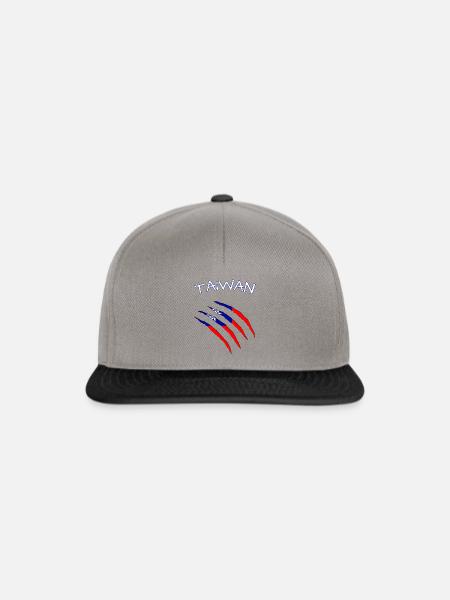 Taiwan - Snapback Cap - Graphit/Schwarz