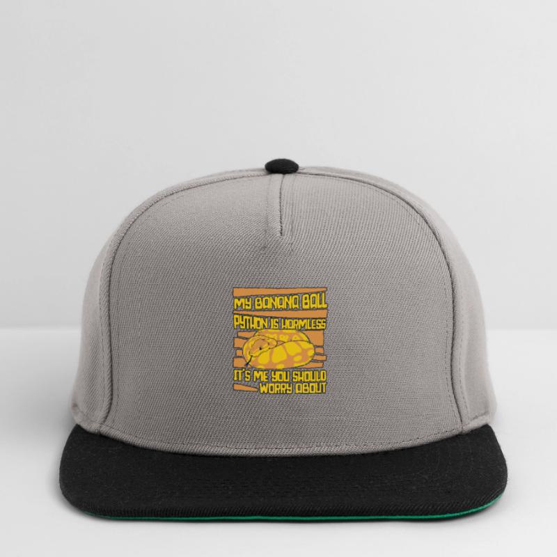 C’est moi que tu devrais t’inquiéter de Python Banana Ball Casquette snapback