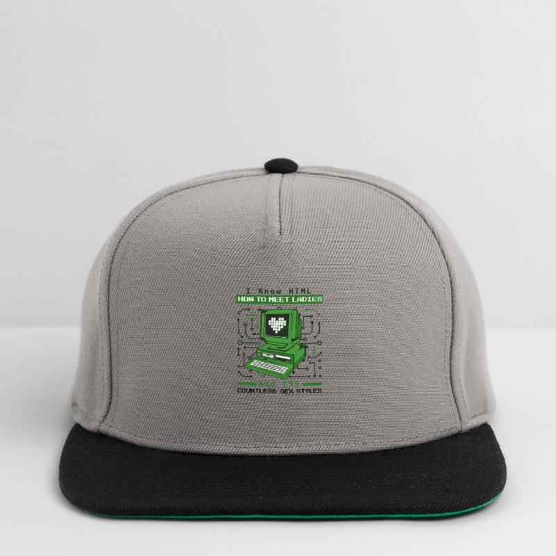 Je sais HTML comment rencontrer Ladies Developer Coder Casquette snapback