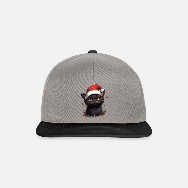 Mustache Wishes - Snapback Cap - graphite/black