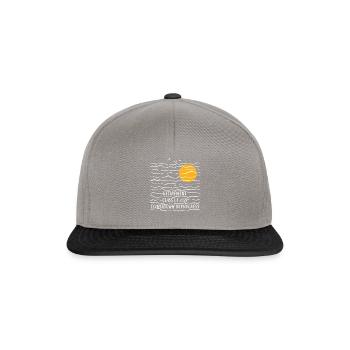 T-shirt de plage Retirement Countdown 2024 - Casquette snapback - gris graphite/noir - Devant