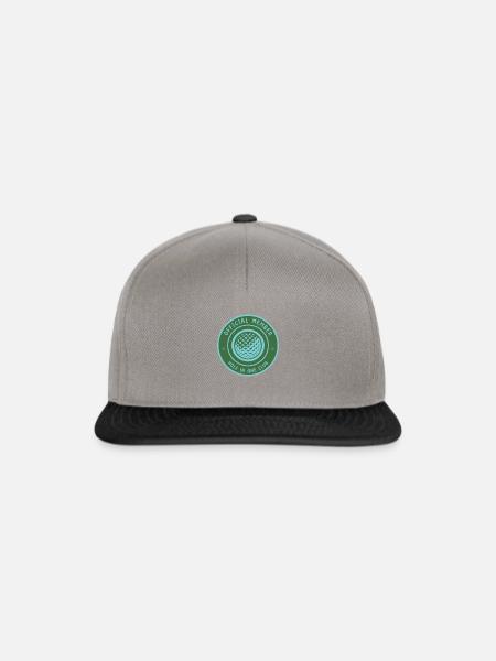 Offizielle Bekleidung Für - Snapback Cap - Graphit/Schwarz