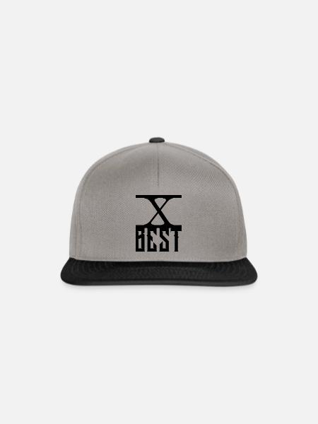 Best - Snapback Cap - Graphit/Schwarz