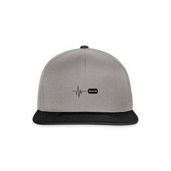 Impulsion de lame de rasoir - Casquette snapback - gris graphite/noir - Devant