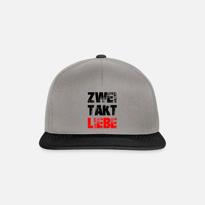 ZWEI TAKT LIEBE2 - Snapback Cap - Graphit/Schwarz