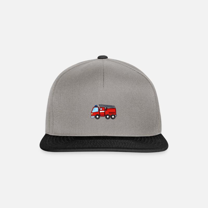 Fire truck - Snapback Cap - graphite/black