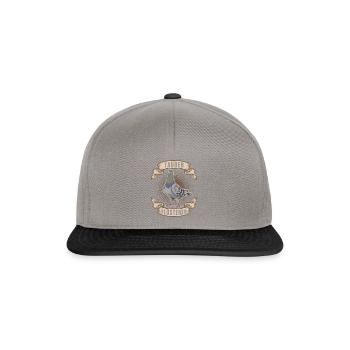 Tauben Flüsterer - Snapback Cap - Graphit/Schwarz - Vorne