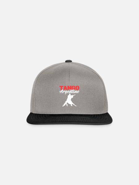 Tango Argentino Tango Tänzer - Snapback Cap - Graphit/Schwarz