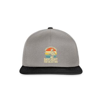 Never Enough Pressure Washer Steam Cleaner retro - Snapback Cap - graphite/black - Front