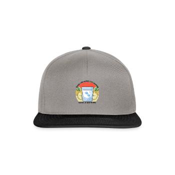 Life Gives You Lemons Funny Gin Saying - Snapback Cap - graphite/black - Front