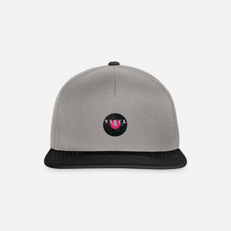 vinyl - Snapback Cap - graphite/black