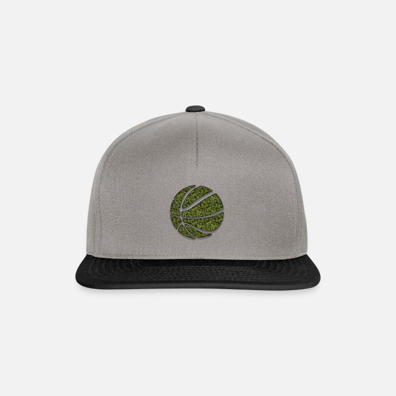 Basketball - Snapback Cap - Graphit/Schwarz