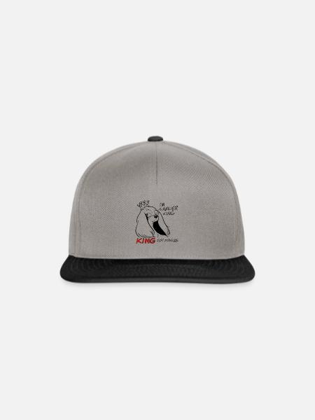 Cavalier King für Freunde - Snapback Cap - Graphit/Schwarz