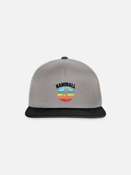 Handball - Snapback Cap - Graphit/Schwarz