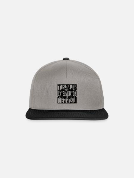 Kammerjäger - Snapback Cap - Graphit/Schwarz