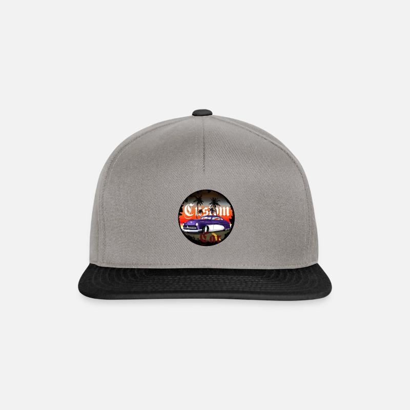 Custom Car - Snapback Cap - Graphit/Schwarz