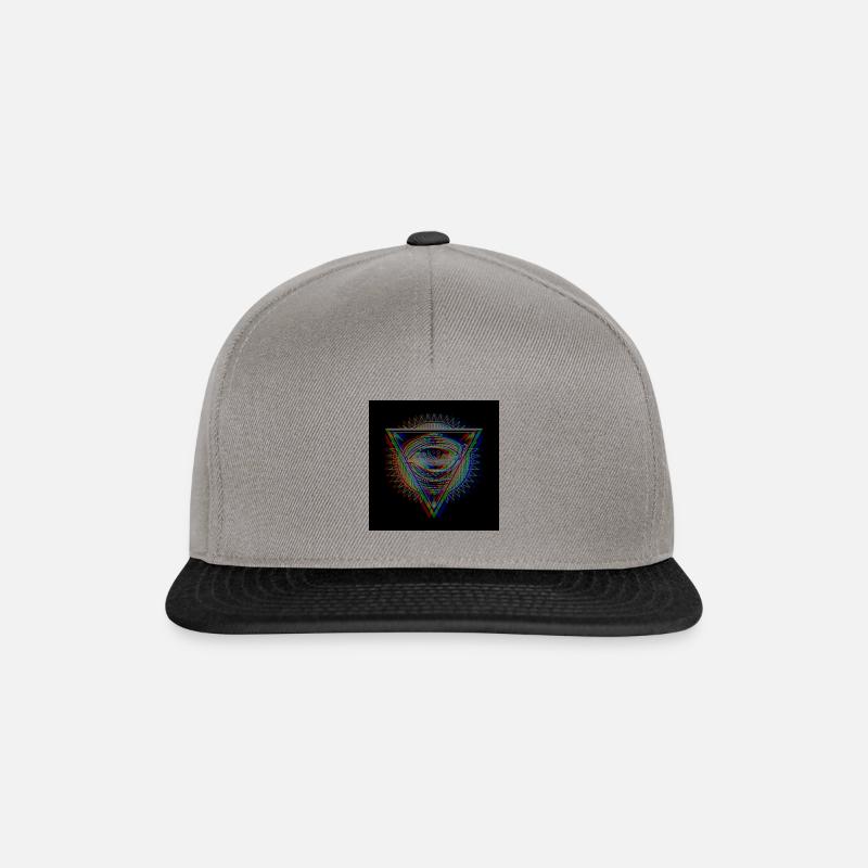 Nächstes Design ohne Titel - Snapback Cap - Graphit/Schwarz