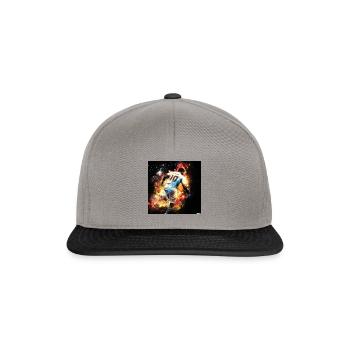 Foot - Casquette snapback - gris graphite/noir - Devant