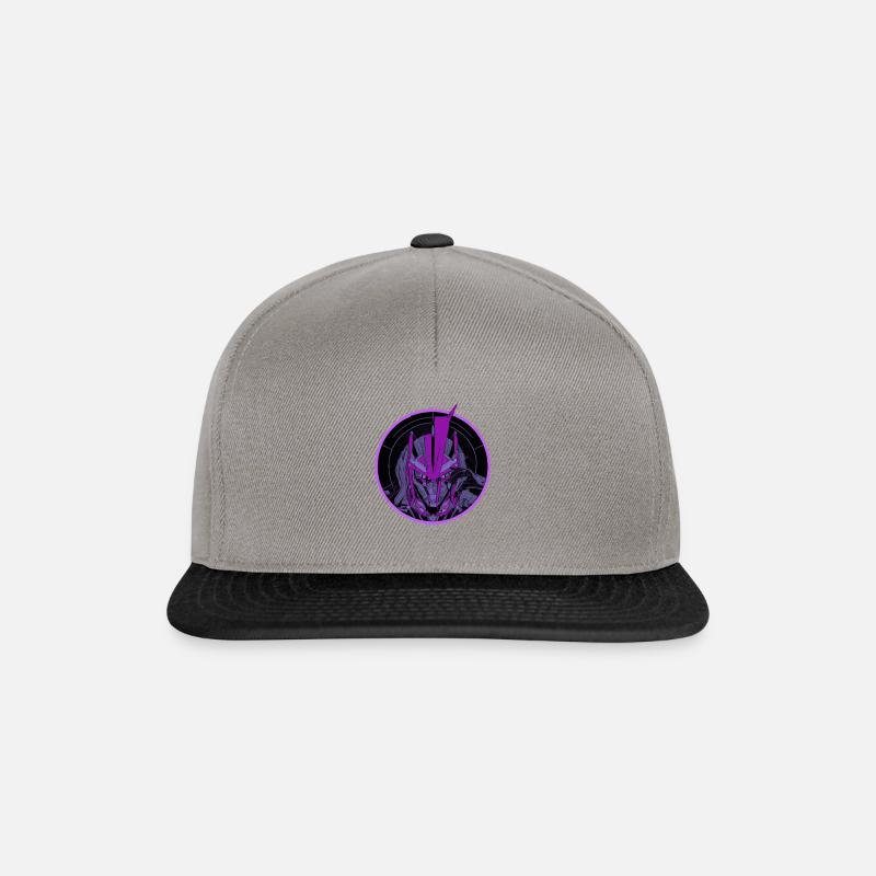 Anime Logo - Snapback Cap - Graphit/Schwarz