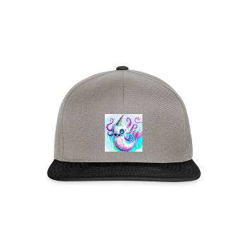 Cthulhucorn - Snapback Cap - Graphit/Schwarz - Vorne