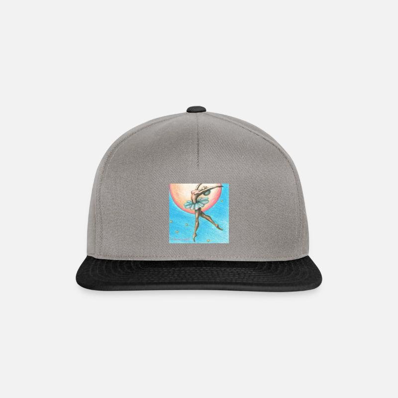 Ich wähle mich selbst - Snapback Cap - Graphit/Schwarz