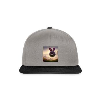 Osterhase_02 - Snapback Cap - graphite/black - Front