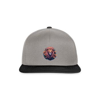 Leo - Generative AI - Snapback Cap - graphite/black - Front