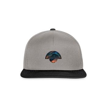 Dino Dream Night #1 - Casquette snapback - gris graphite/noir - Devant