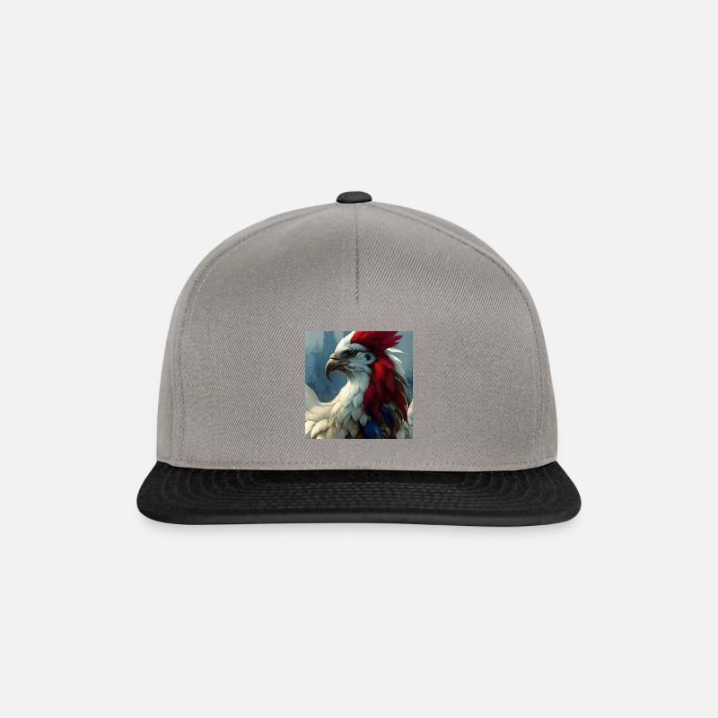 Gallus Magnus 2 - Snapback Cap - Graphit/Schwarz
