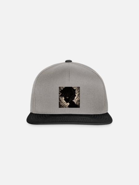 Shadow Anime - Snapback Cap - Graphit/Schwarz