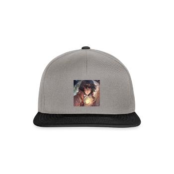 Wizzard Guy 2 - Snapback Cap - Graphit/Schwarz - Vorne