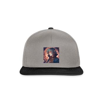 Wizzard Guy - Snapback Cap - Graphit/Schwarz - Vorne
