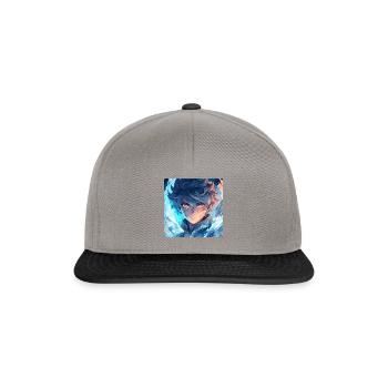 Ice Boy - Snapback Cap - Graphit/Schwarz - Vorne