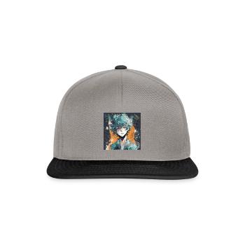Cool Musik Guy - Snapback Cap - Graphit/Schwarz - Vorne