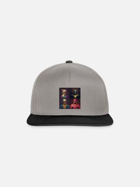 Drakor der Zerstörer - Snapback Cap - Graphit/Schwarz
