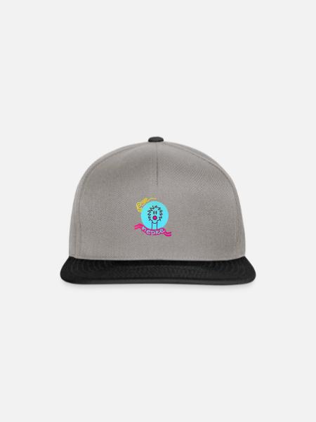 Nepxe - Snapback Cap - Graphit/Schwarz