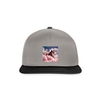 pink lion - Snapback Cap - Graphit/Schwarz - Vorne