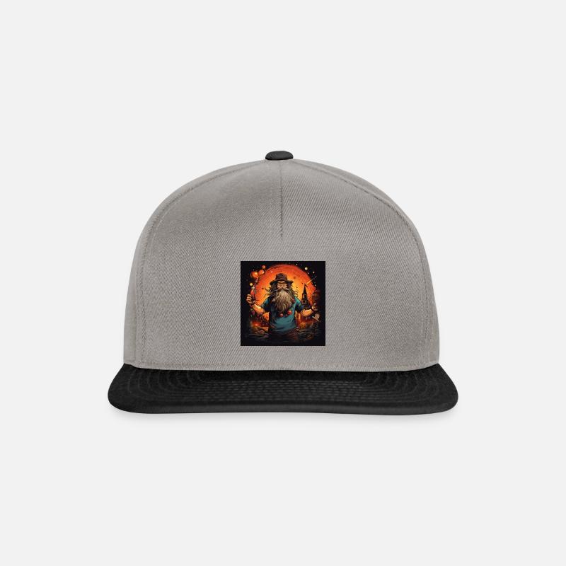 Frohes neues - Snapback Cap - Graphit/Schwarz