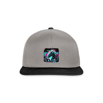 Drach Colorful Portrait - Snapback Cap - graphite/black - Front