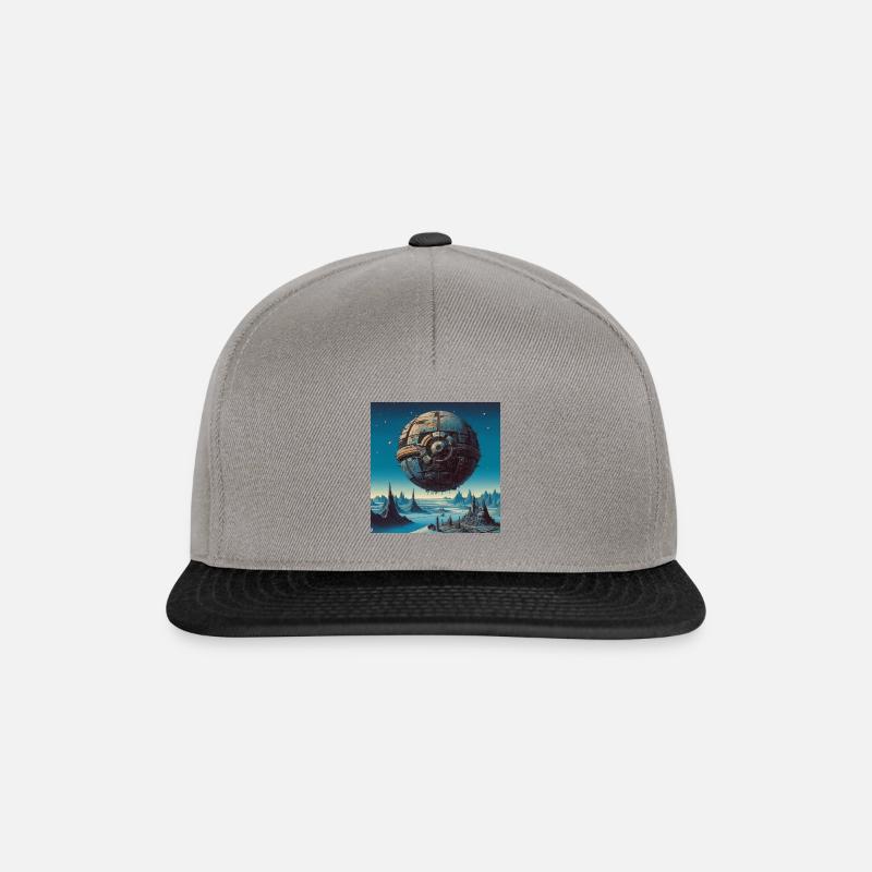 Moderne Welt - Snapback Cap - Graphit/Schwarz