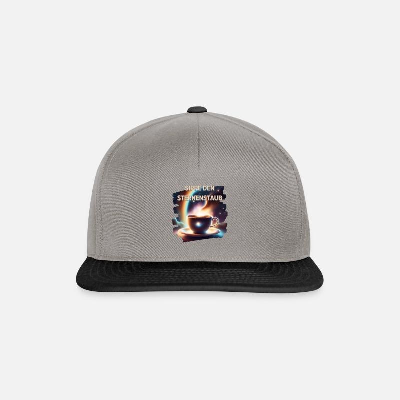 Parenté avec la Poussière d’Étoile - Casquette snapback - gris graphite/noir